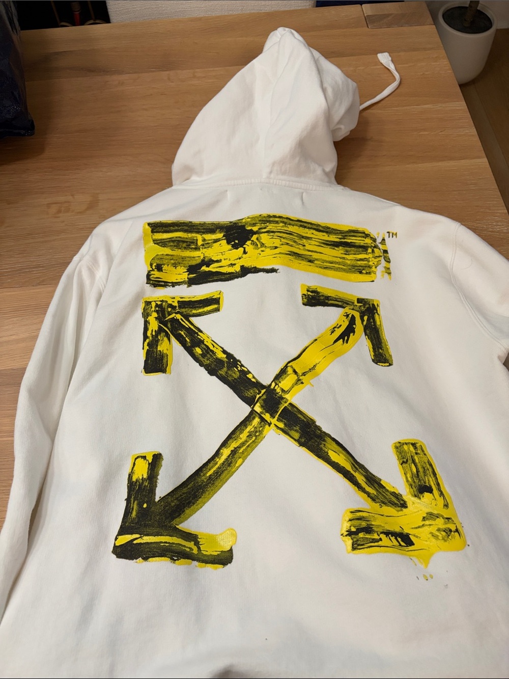 OFF-WHITE Acrylic Arrows Hoodie